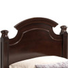 Twin Bed Elegant Traditional - Cappuccino