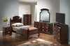 Twin Bed Elegant Traditional - Cappuccino