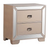 Contemporary Nightstand With Versatility - Pearl