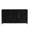 TV Stand For TVs Up To 65", Modern Entertainment Center Media Console Cabinet With 2 Spacious Storage Space
