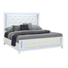 Adalid - Full Bed With LED Lights - White