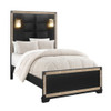 Lively - Full Bed With Lamps - Black
