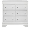 Shaker - King 5 Piece Bedroom Set With LED Lighting And Construction - White