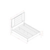 Star - Queen 5 Pieces Bedroom Set With LED And Storage - White