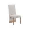 Stacey - Dining Chair With Extended Back (Set of 2) - Beige / Natural