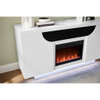 Alessia - Fireplace With 15 Temperature Settings - White