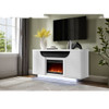 Alessia - Fireplace With 15 Temperature Settings - White