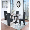 Stacey - Dining Chair With Extended Back (Set of 2) - Black
