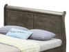 Full Elegant Trundle Bed With Timeless Charm - Gray