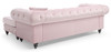 Nola - Sofa Chaise - Pink