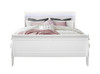 Charlston - Queen Bed With LED - White