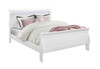 Charlston - Queen Bed With LED - White