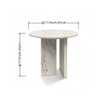Luxury Coffee Table With Unique Veining, Unique Stone Design