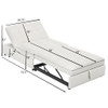 4 In 1 Sofa Bed, Multi Function Folding Ottoman Bed With Storage Pocket And USB Port For Small Room Apartment