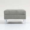 Modular Sectional Sofa Square Storage Ottoman