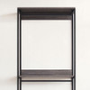 Monica - Farmhouse Industrial Wood Walk In Closet