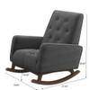 Demetrius - Mid-Century Modern Rocking Chair Demetrius - Mid-Century Modern Rocking Chair