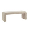 Modern Contemporary Boucle Waterfall Bench Modern Contemporary Boucle Waterfall Bench