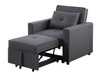 Zoey - Convertible Sleeper Chair With Side Pocket