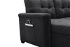 Kinsley - Sleeper Sectional Sofa Chaise With USB Charger And Tablet Pocket