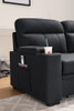 Kaden - Sleeper Sectional Sofa Chaise With Storage Arms And Cupholder