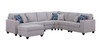 Cooper - Sectional Sofa With Ottomans And Cupholder