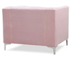 Contemporary Sloped Arm Chair