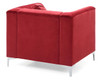 Contemporary Sloped Arm Chair