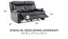 Stylish Reclining Loveseat For Two Stylish Reclining Loveseat For Two