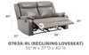 Stylish Reclining Loveseat For Two Stylish Reclining Loveseat For Two