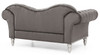 Elegant Round Arm Loveseat
