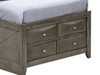 Marilla - Storage Bed With Bookcase Headboard