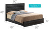Elegant Storage Bed For Cozy Spaces Elegant Storage Bed For Cozy Spaces