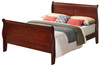 Panel Sleigh Bed