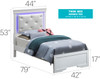LED Elegant Bed LED Elegant Bed