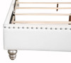 Elegant Transitional Upholstered Bed