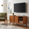 Draper - Handcrafted Mid Century Low TV Media Stand