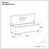 Hamilton - Upholstered Storage Ottoman
