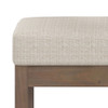 Milltown - Upholstered Ottoman Bench