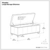 Kingsley - Upholstered Large Storage Ottoman