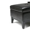 Oregon - Contemporary Storage Ottoman Bench With Tray