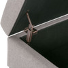 Oregon - Contemporary Storage Ottoman Bench With Tray