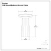 Dayton - Handcrafted Wooden Accent Table