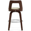 Ellison - Bentwood Upholstered Swivel Stool (Set of 2)
