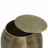 Griffen - Handcrafted Metal Storage Accent Table