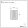 Demy - Handcrafted Metal Accent Table