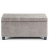 Dover - Upholstered Storage Ottoman Bench