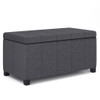 Dover - Upholstered Storage Ottoman Bench Dover - Upholstered Storage Ottoman Bench