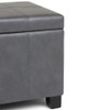 Dover - Upholstered Storage Ottoman Bench Dover - Upholstered Storage Ottoman Bench