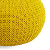 Sonata - Handcrafted Round Knitted Outdoor / Indoor Pouf Sonata - Handcrafted Round Knitted Outdoor / Indoor Pouf